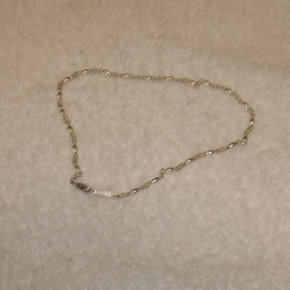 Napier necklace silver ball chain - Picture 1 of 1